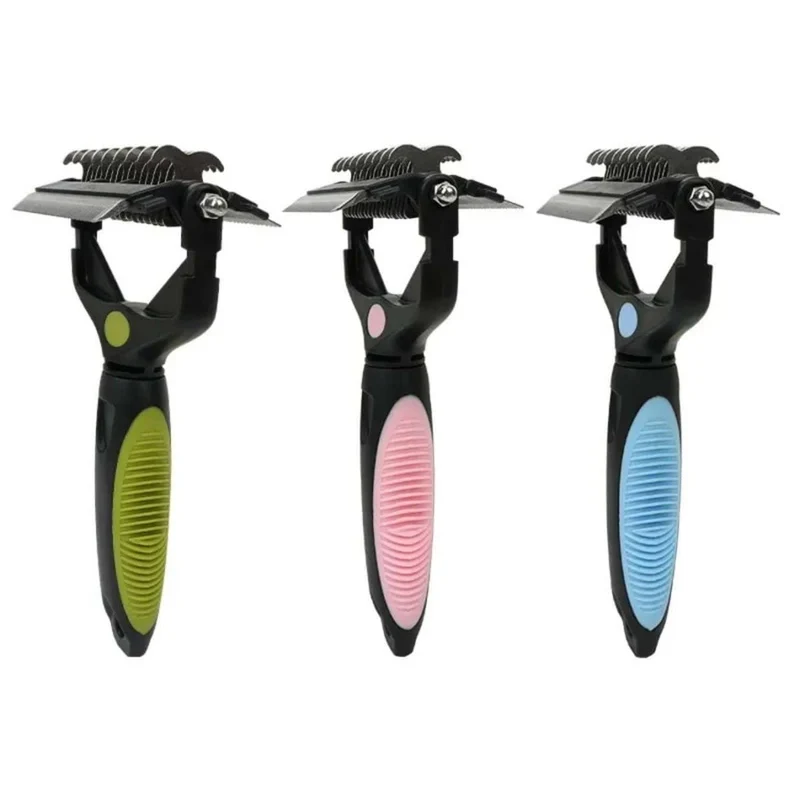 3-in-1 Dog Brush | Deshedding & Dematting