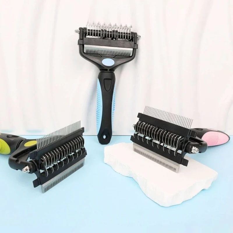 3-in-1 Dog Brush | Deshedding & Dematting