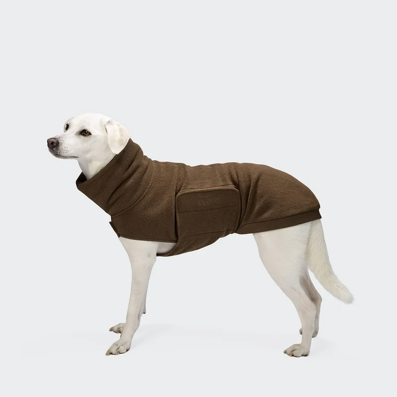 Hundepullover Derby 2.0 Soft Fleece Coffee