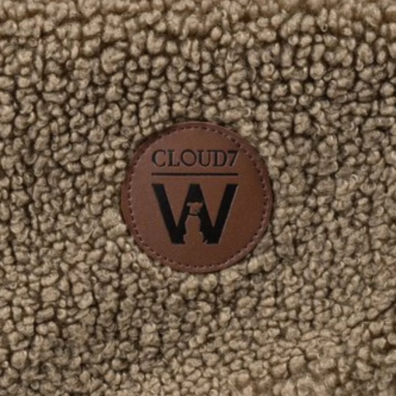 Hundepullover Derby Plush 2.0 Taupe C7 x Woofstuff