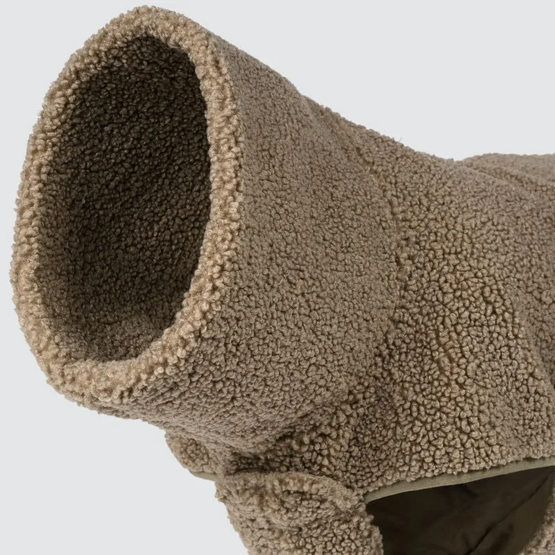 Hundepullover Derby Plush 2.0 Taupe C7 x Woofstuff