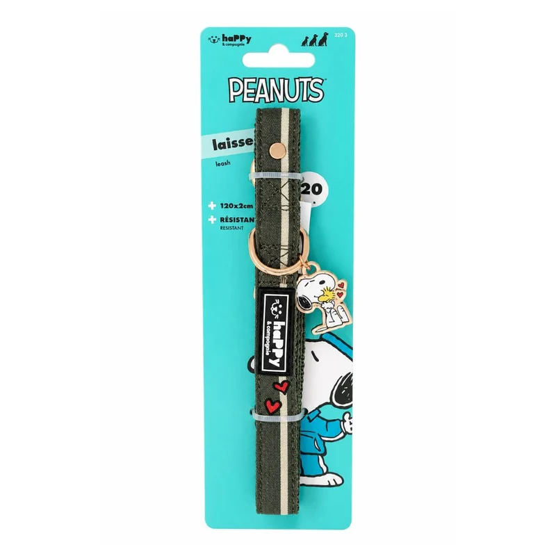 Hundeleine Snoopy Khaki