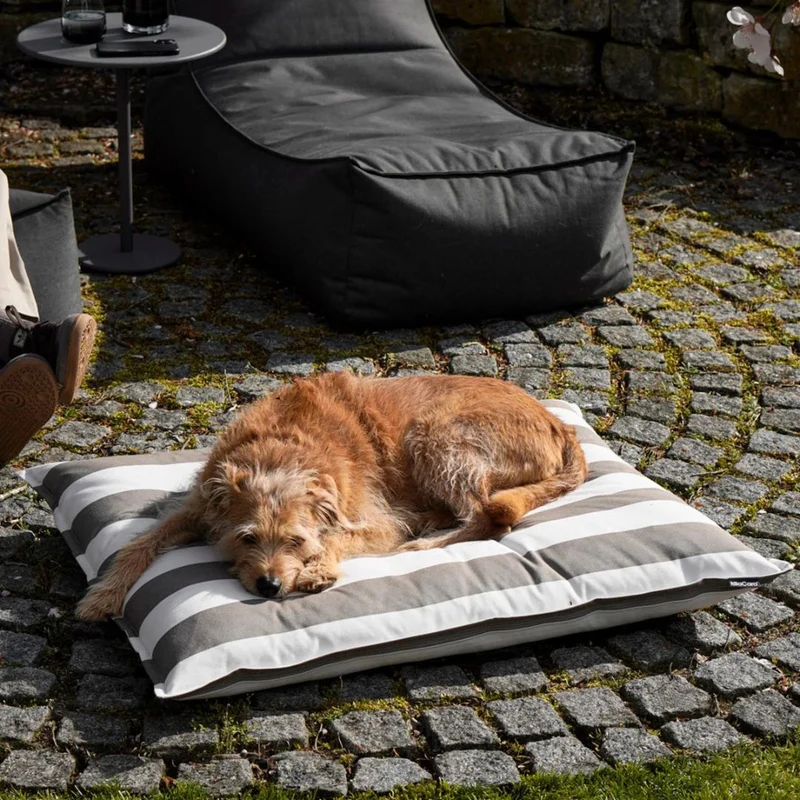 Giardino Hundekissen Off-White/Kiesel