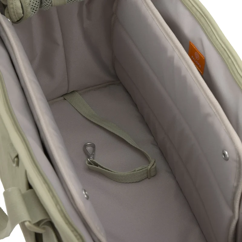Palopa HUNDETASCHE CRINKLED - WEDA, PALE OLIVE