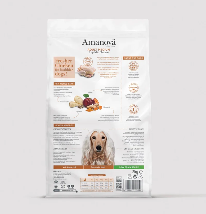 Amanova Adult Medium - Exquisite Chicken