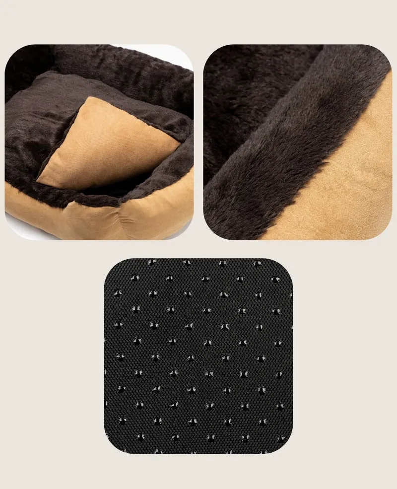 Katzenbett mit Wendekissen