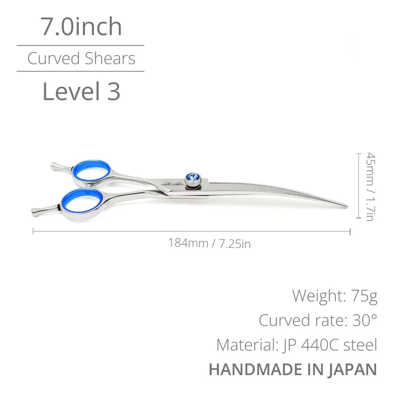 Gemstone Pro™ | 7.0"-8.0" Professional Shears Set | Left-Handed