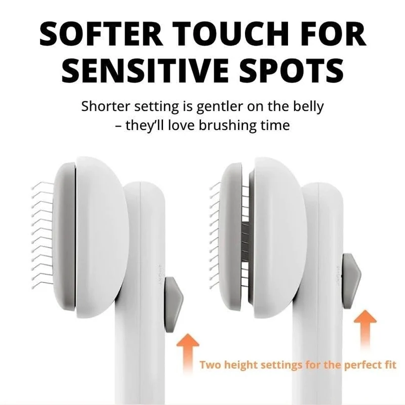 ComfortGrip™ Self-Cleaning Slicker Brush
