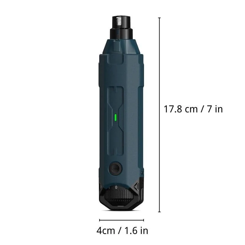 Dog Nail Grinder | Dual LED Lights | 6-Speed