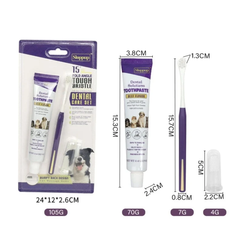 Ultra-Soft Toothbrush Kit | Dogs & Cats