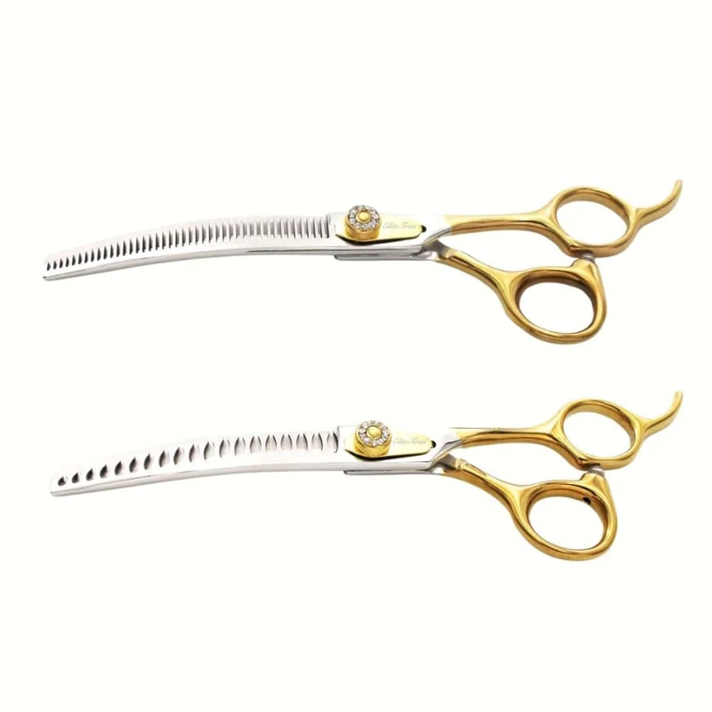 Golden Luxe™ | 7.0" Curved Shears