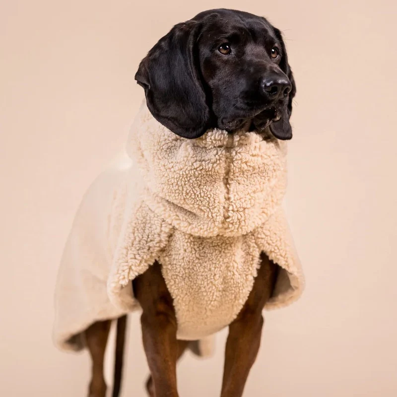 Hundepullover Sherpa Taupe
