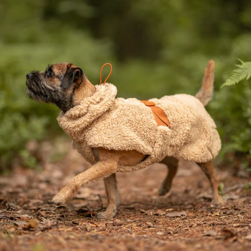 Hundepullover Sherpa Taupe