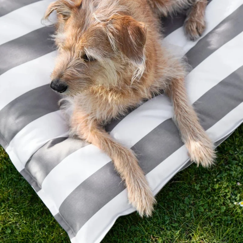 Giardino Hundekissen Off-White/Kiesel