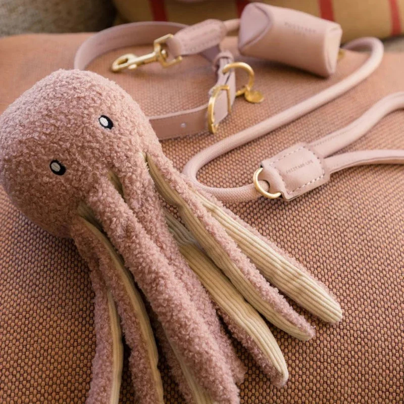Hundespielzeug Octopus Bouclé Soft Blush