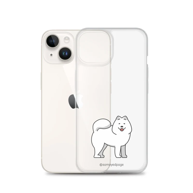 Samoyed Page Phone Case - iPhone