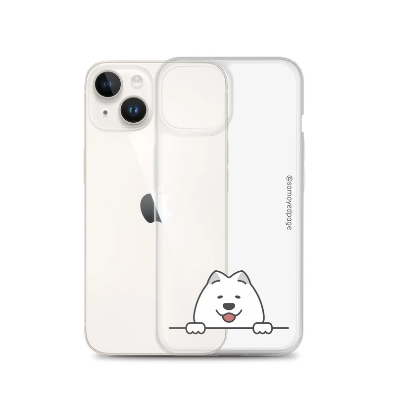 Samoyed Page Phone Case - iPhone