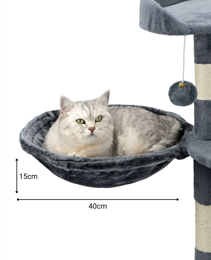 Liegemulde für Kratzbäume 40 cm Durchmesser, 15 - 25 cm Tiefe