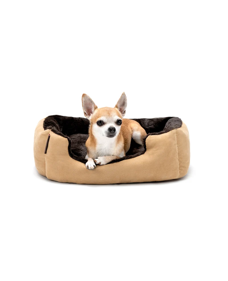 Hundebett mit Wendekissen