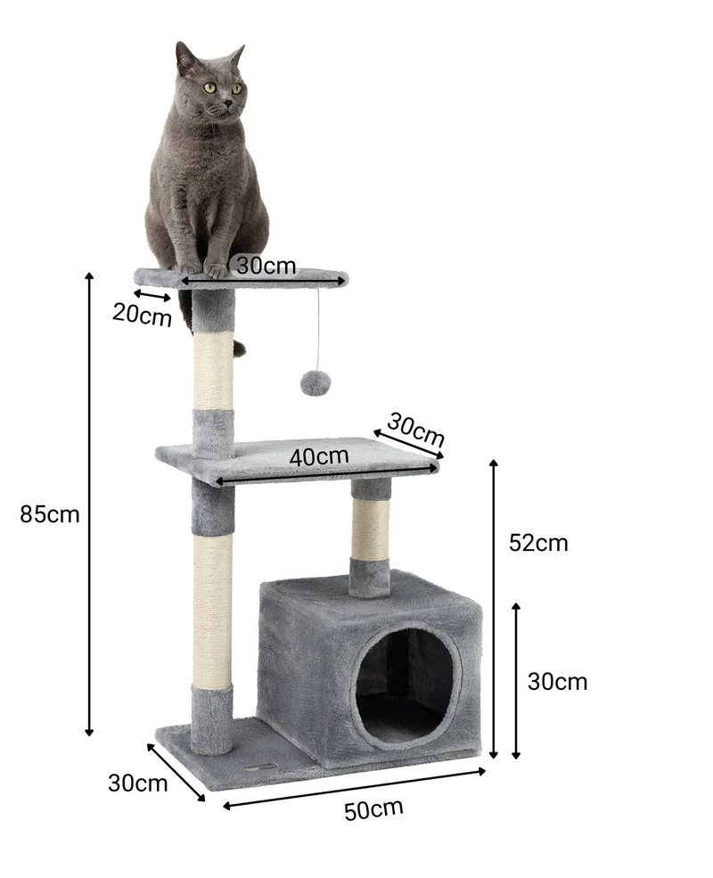 Katzenkratzbaum Höhe 85 cm