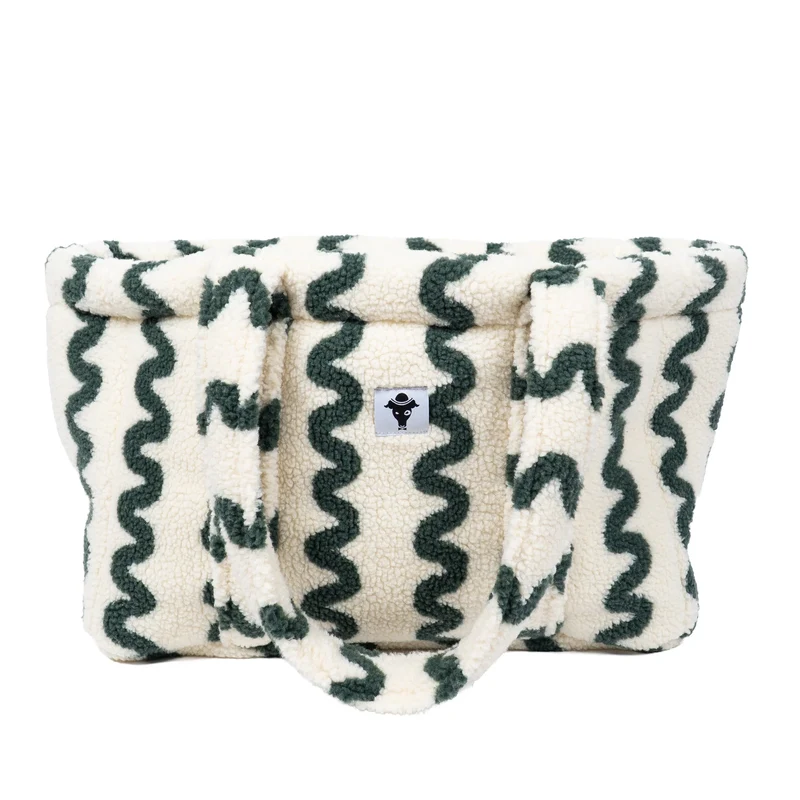 Hundetragetasche Teddy Shopper Forest Waves