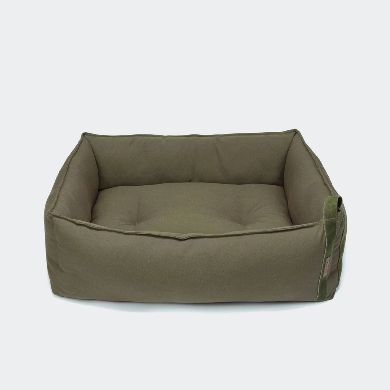 Hundebett Boost Canvas Olive