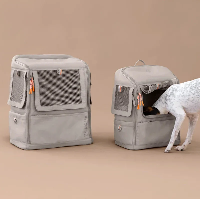 Hundetragerucksack Kari Taupe