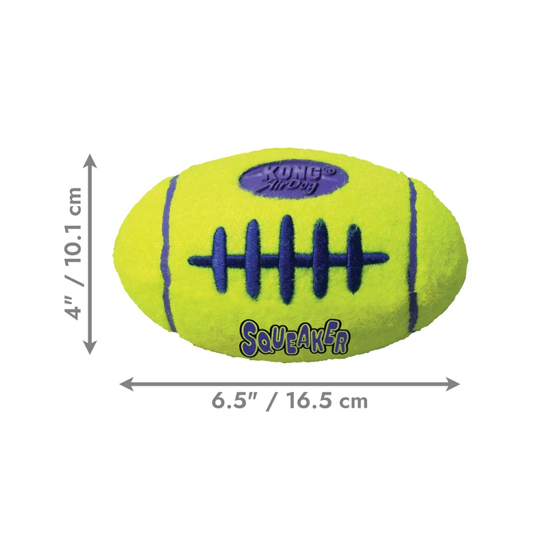 KONG AirDog Squeaker Football