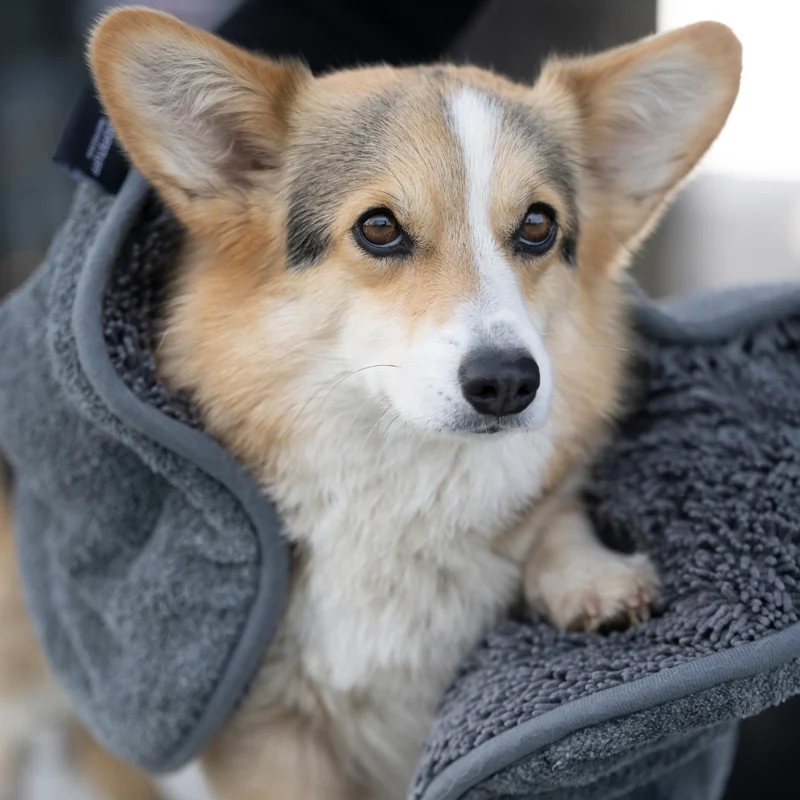 Hundehandtuch Ultra Dry Comfort Graphit