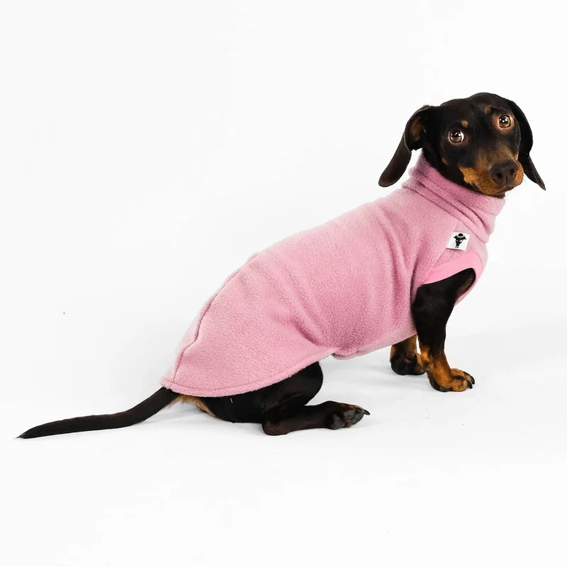 Fleece Shirt für Dackel Mulberry