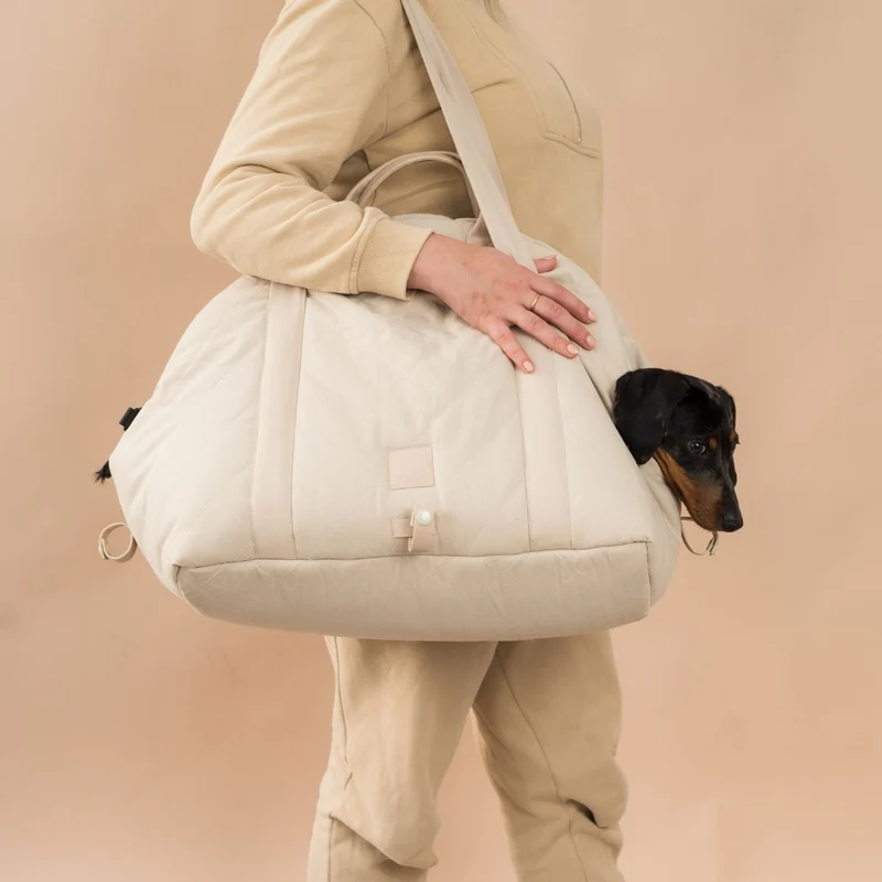 Autositz & Hundetasche Slate Grey