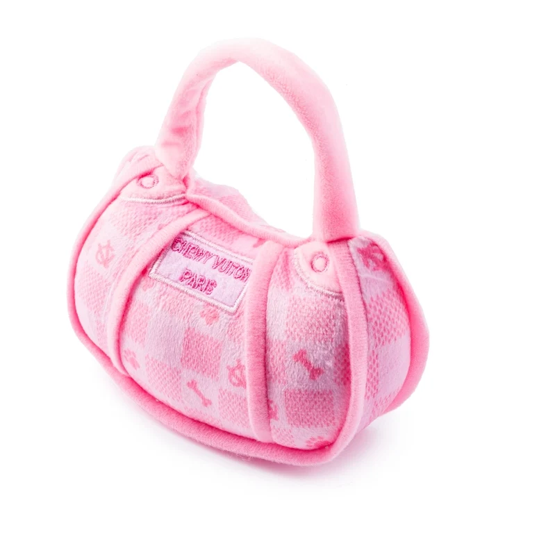 Chewy Vuiton Pink Checker Tasche
