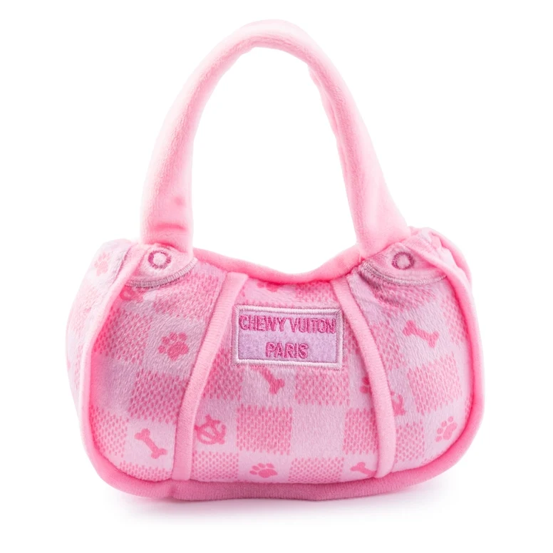 Chewy Vuiton Pink Checker Tasche