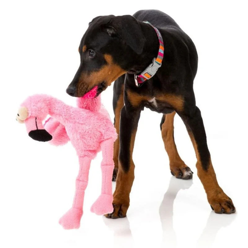 Hundespielzeug Flo Flamingo
