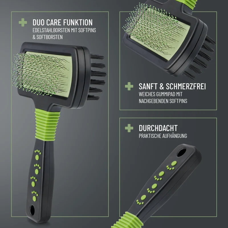 Zupfbürste 2in1