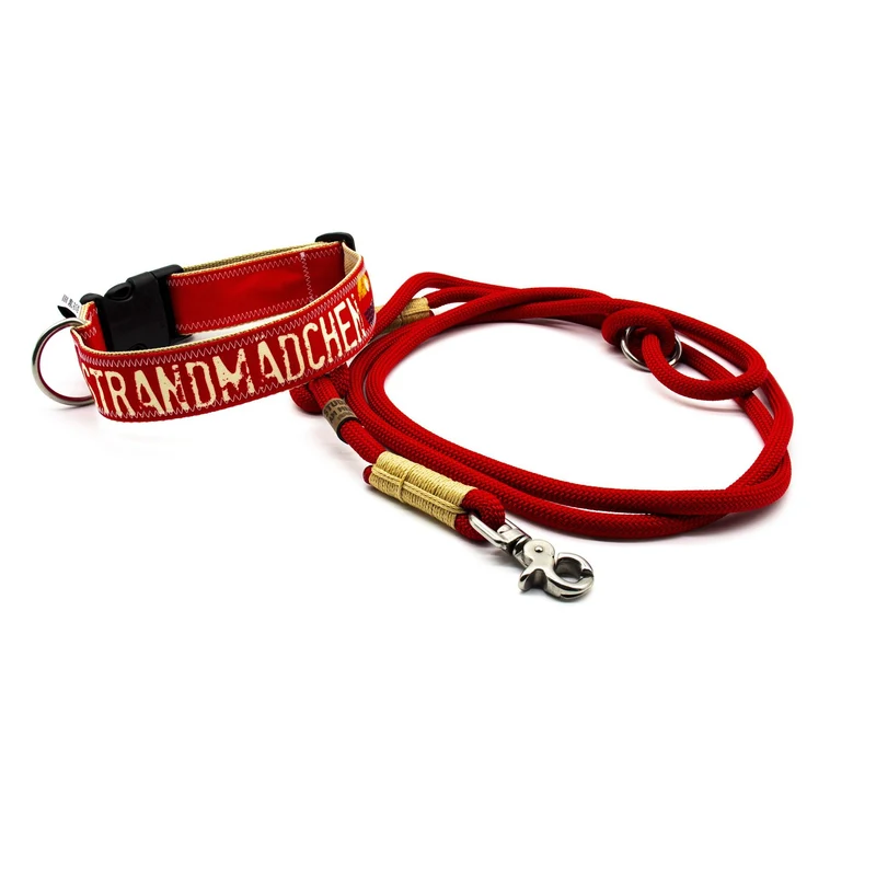 Halsband aus Segeltuch