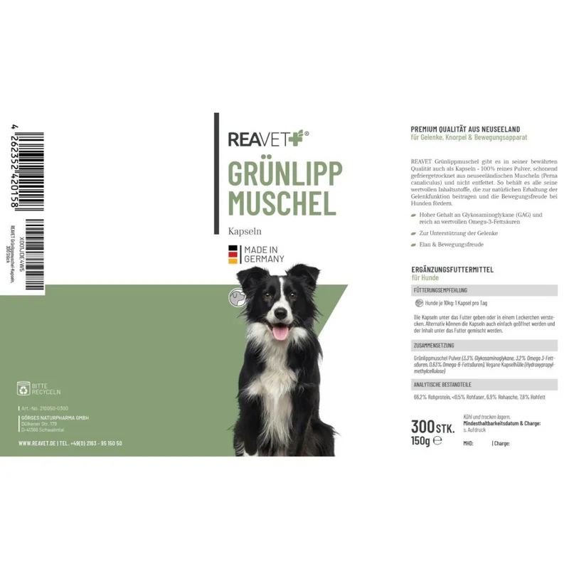 Grünlippmuschel Kapseln