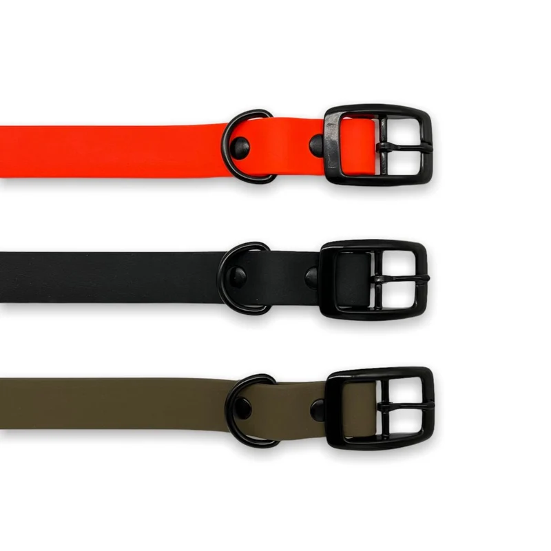 BioThane® Hundehalsband NEO Olive