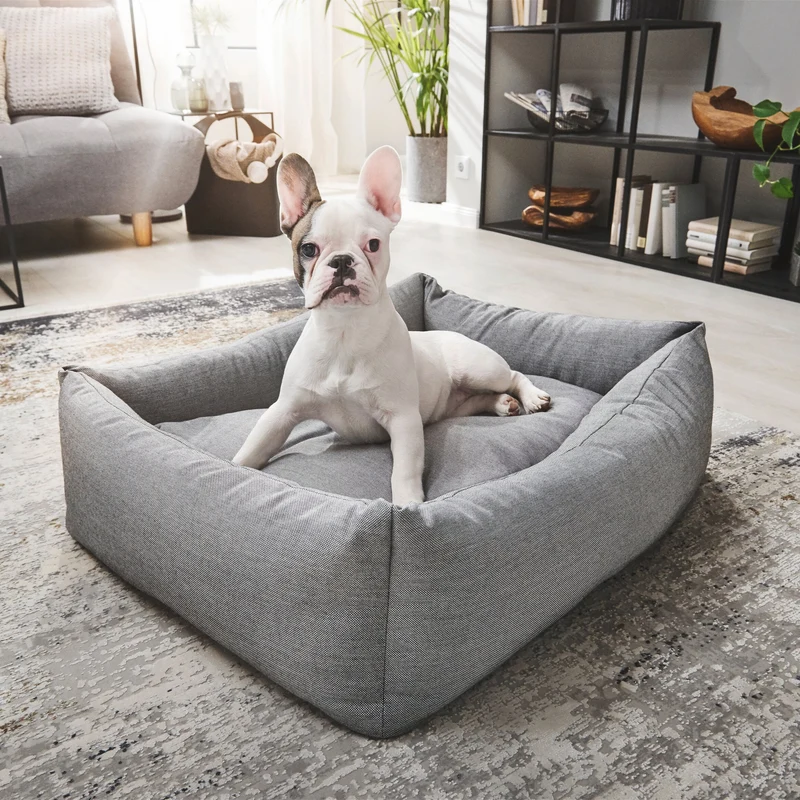 Hundebett Smooth In & Outdoor Ortho oder Classic Black Silk