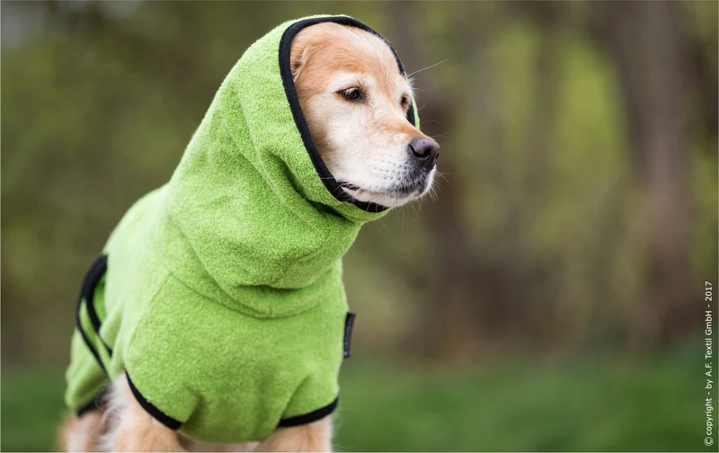 Dryup Cape Hundebademantel Kiwi