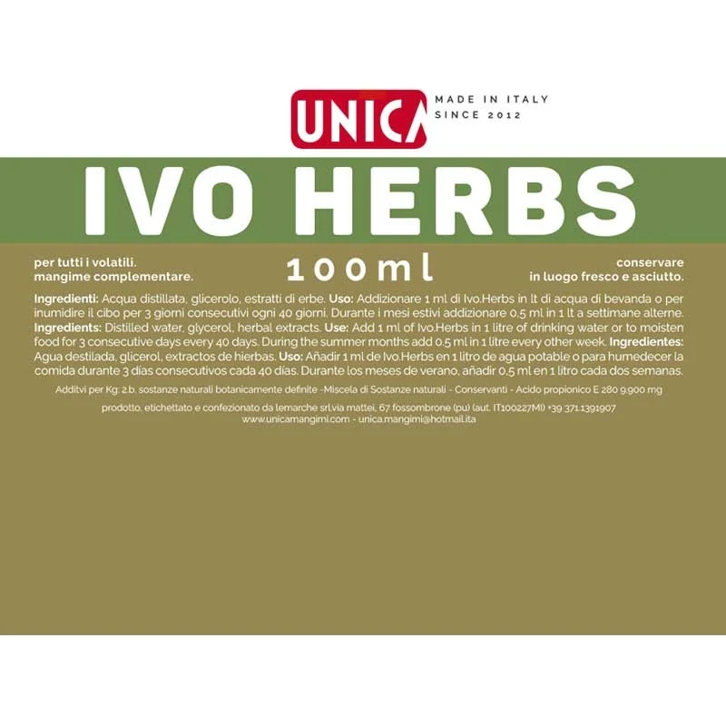 Ivo Herbs 100 ml – Anti-Rote-Milbe – Einzigartig