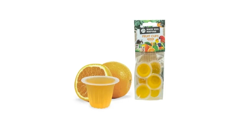 Zurück Zoo Nature Fruchtbecher Orange 6x