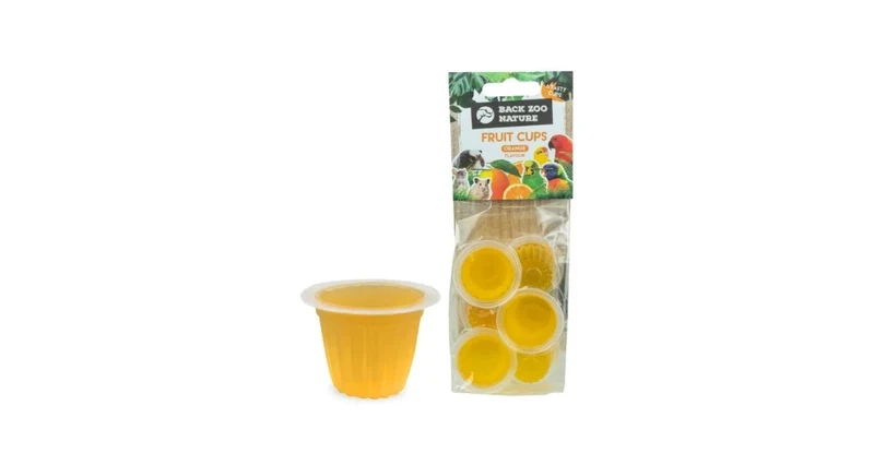 Zurück Zoo Nature Fruchtbecher Orange 6x