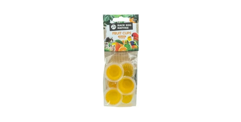 Zurück Zoo Nature Fruchtbecher Orange 6x