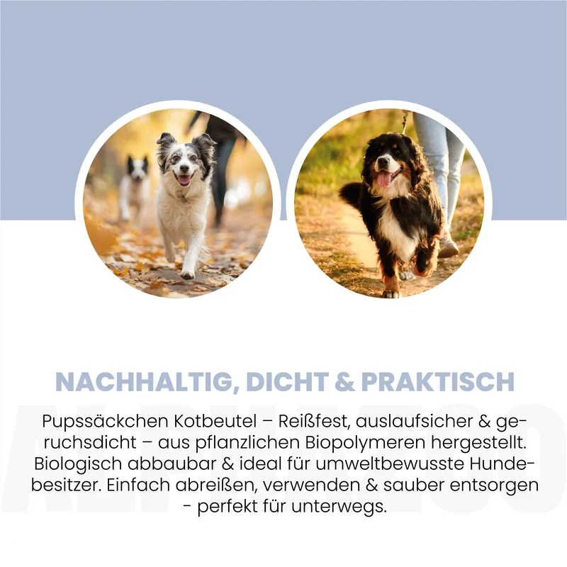 Pupssäckchen Kotbeutel