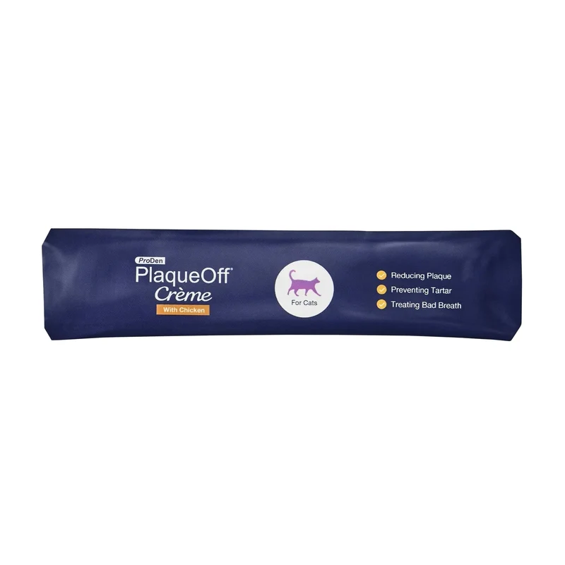PlaqueOff Creme Gato – Higiene Oral com Alga Natural | Em Pasta