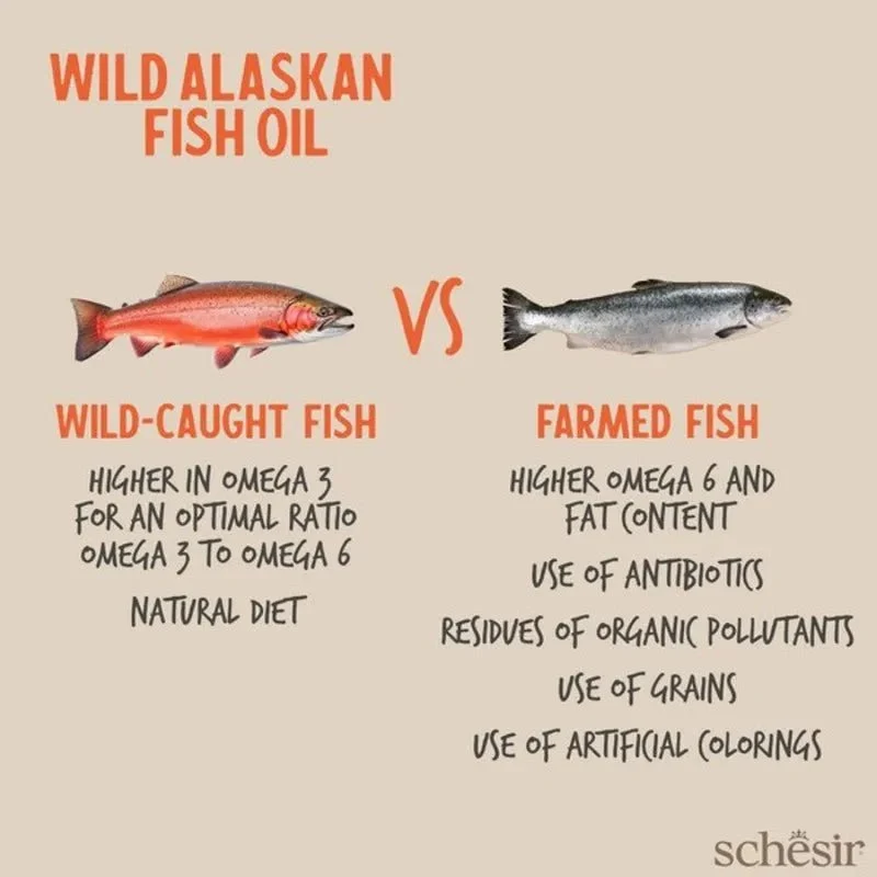 SCHESIR ÓLEO PEIXE WILD ALASKAN — Óleo de Peixe Selvagem 250ml