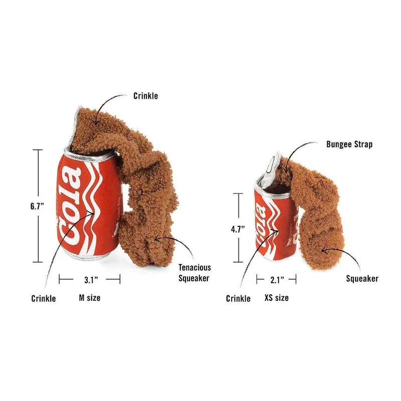 Brinquedo Snack Attack Good Boy Cola da P.L.A.Y. (Tamanho M)