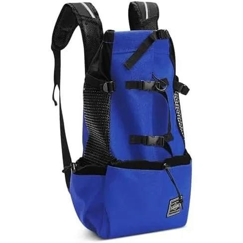 Mochila para Cães Ajustável | Transportador Leve para Passeios – ALLSOPETS