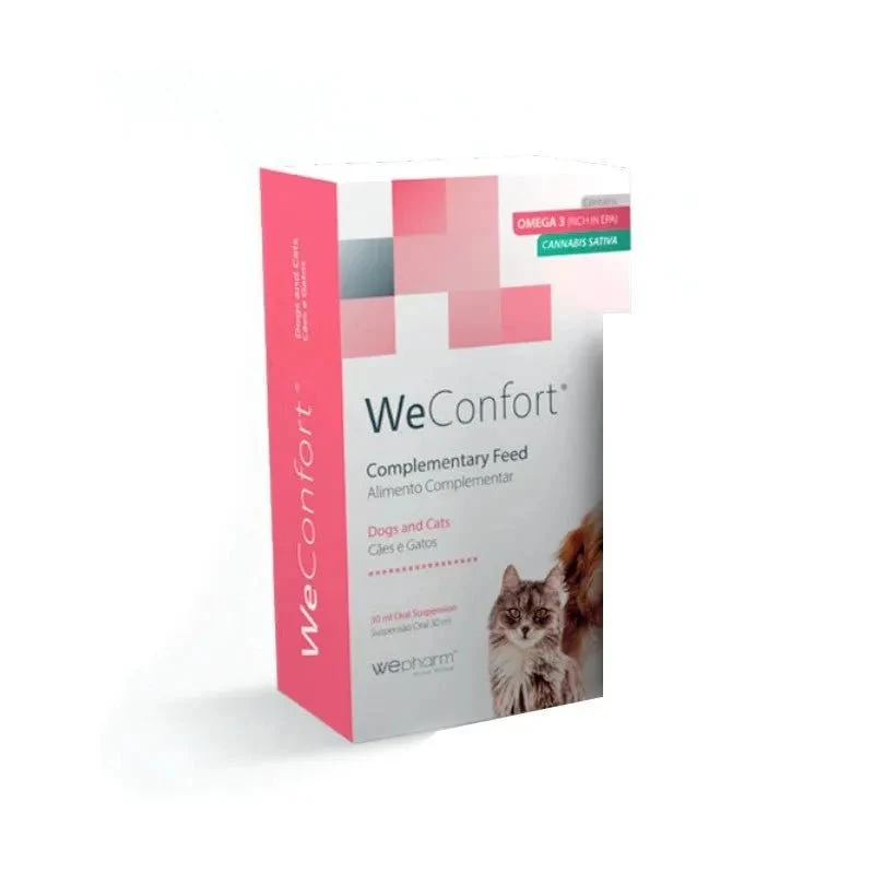 Weconfort suspensão oral - 30 ml (Óleo de sementes de cânhamo + Ómega 3)
